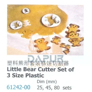 Little Bear Cutter Set of (61242)