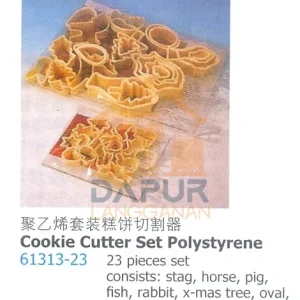Cookie Cutter Set Polystyrene (61313)