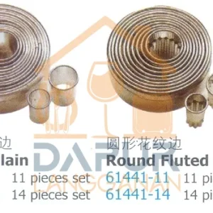 Round Plain Round Fluted (61414)