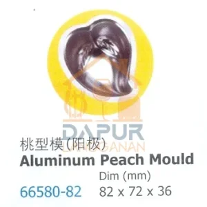 Aluminum Peach Mould (66580)