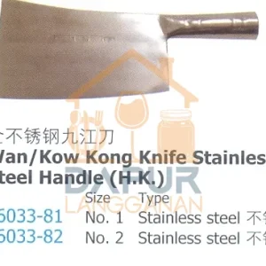 Wan / Kow Kong knife Stainless Steel Handle (H.K)